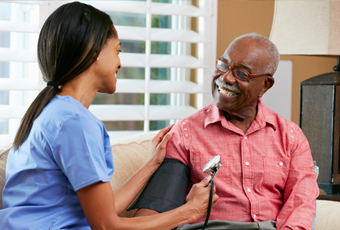 In home nursing care.